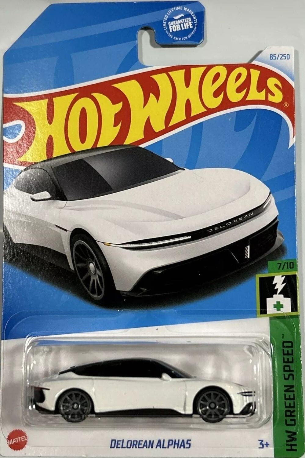 Hot Wheels - 2024 HW Green Speed 7/10 DeLorean Alpha5 85/250 (BBHTB84)