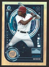 ⚾️ James Wood Washington Nationals 2024 Bowman (#BAI-17) MLB 