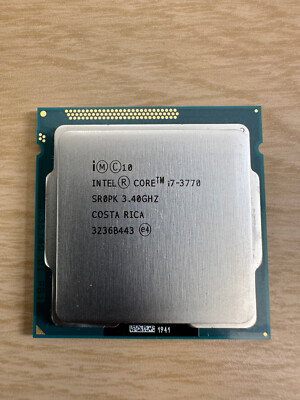 Intel Core i7 3770 3,4 GHz Quad-Core CPU Prozessor, LGA1155, SR0PK