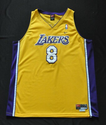 Authentic Jersey Kobe Bryant Yellow Lakers Jersey Kobe Bryant #8
