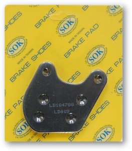 New Performance Plus Organic Brake Pads Harley Davidson XLH883HUG Rear 1987-99 New Performance Plus Organic Brake Pads Harley Davidson XLH883HUG Rear 1987-99