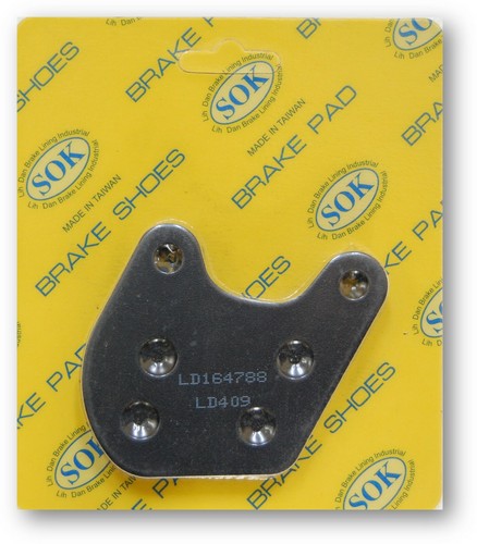 PASTILLAS DE FRENO DELANTERAS aptas para HARLEY DAVIDSON FLT FLC 1980-1983 Tour Glide - Imagen 2 de 3