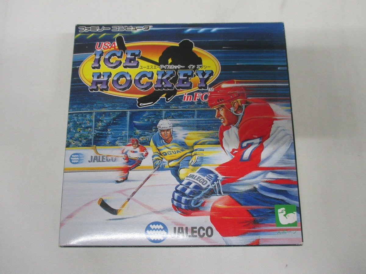【中古】 USA ICE HOCKEY in FC NES -- USA ICE HOCKEY in FC -- Box. Famicom, JAPAN Game. Work