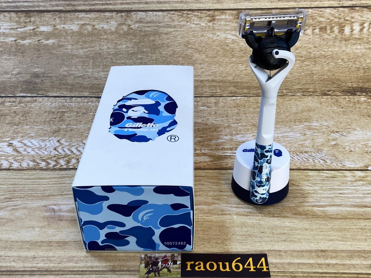 A BATHING APE × Gillette コラボ 限定 カミソリ 3個 BAPE® × Gillette限定版カミソリセット新発売 | 株式会社
