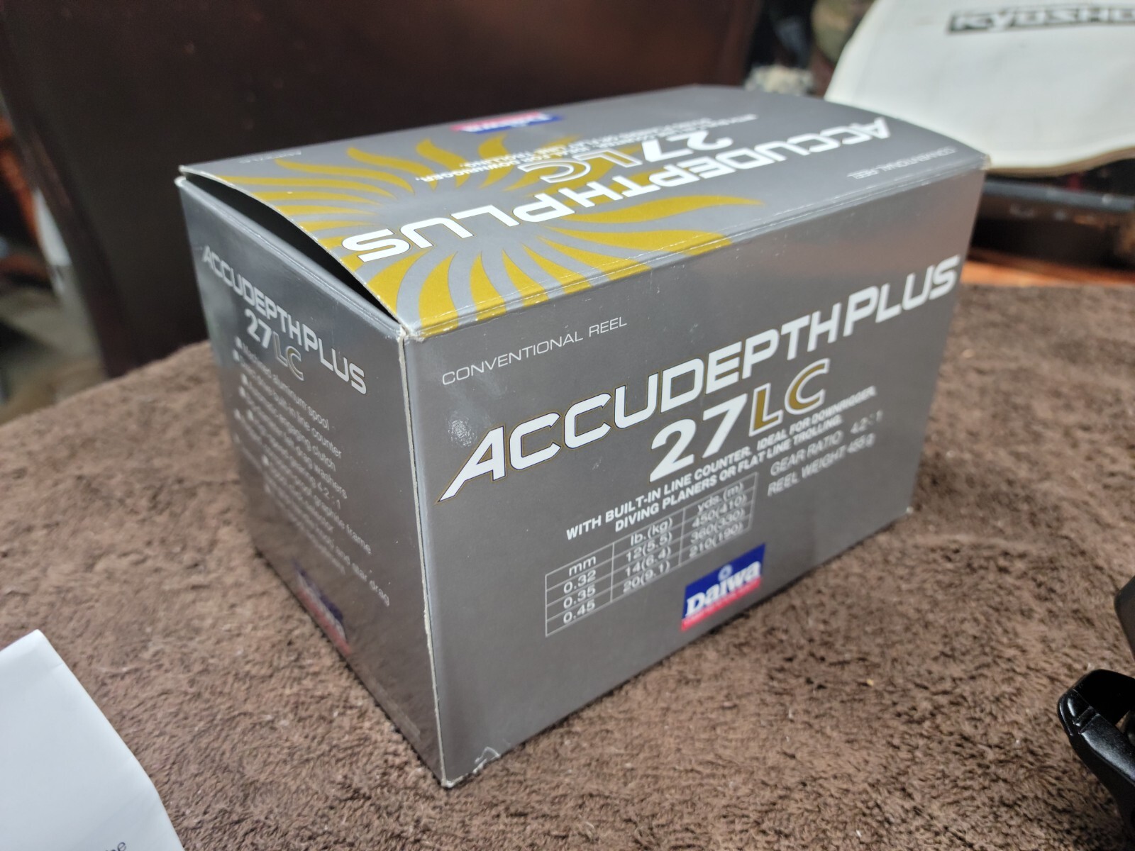Daiwa Accudepth Plus 27LC Trolling Fishing Reel New
