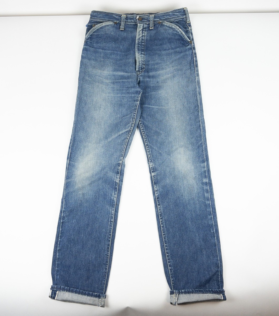 Vintage 50s Sears Roebucks Selvedge Jeans Fits 30x32 Vintage 50s Sears Roebucks Selvedge Jeans Fits 30x32