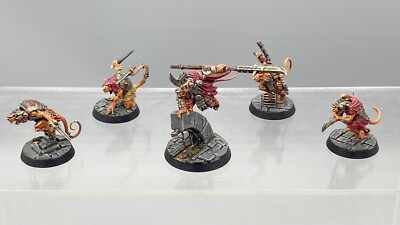 Warhammer AoS - Skaven Underworlds Spiteclaw's Swarm painted (6E14
