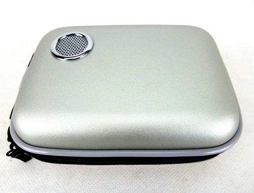 Altoparlante On The Go, Suono Portatile, 3,5 mm, Carabino, Tono Argento, Sveda #SPK01 - Foto 8 di 8