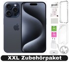 Apple iPhone 15 Pro Max - 256 512 1TB - Titan Schwarz Weiß Natur Blau - XXL Set