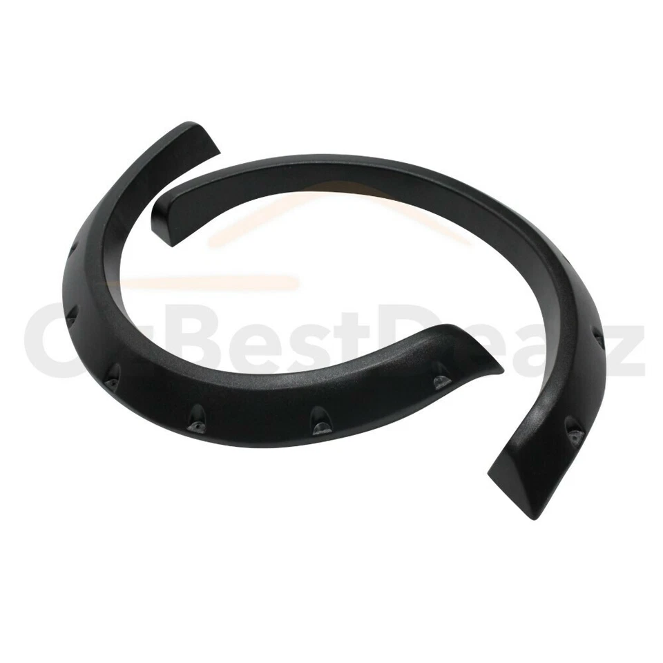 Front Slimline Jungle Fender Flares Fits Mitsubishi Triton  65mm ML MN 2006-2014 - image 3 of 4