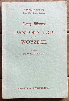 Georg Büchner Dantons Tod and Woyzeck German English Text (1954 Paperback)