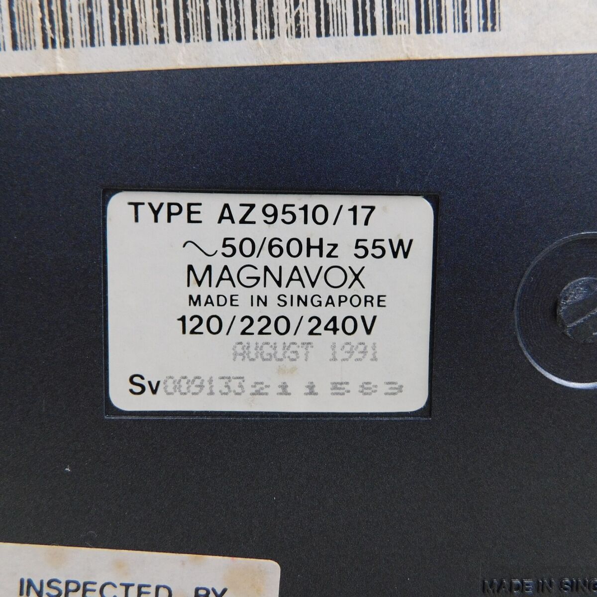 Magnavox AZ9510 Vintage 90s Turbo Bass Boom Box Stereo with Magnavox AZ9510 Vintage 90s Turbo Bass Boom Box Stereo with