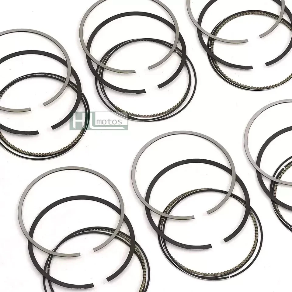 6 件 Φ97 毫米活塞环套装适用于 3.4 升保时捷 911 Carrera 991 981 Boxster Cayman S — 第 2/3 张图片