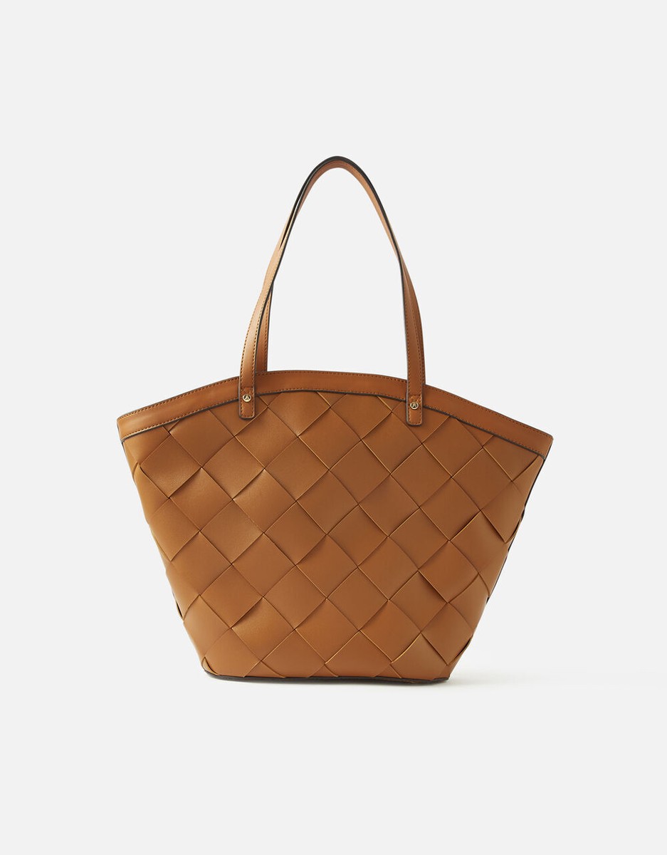 Cross Weave Woven: Brown Tan 14 Cross Weave Woven: Brown Tan 14
