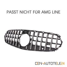 KÜHLERGRILL PANAMERICANA PASST FÜR MERCEDES C KLASSE W206 S206 GLÄZEND CHROM