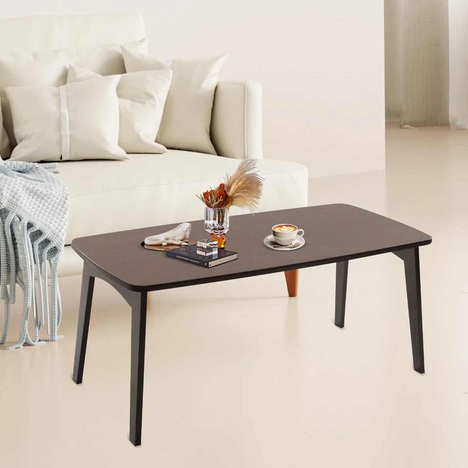 Folding Floor Table, Foldable Low Coffee Table, Portable Coffee Table for Sittin - Image 3 of 4