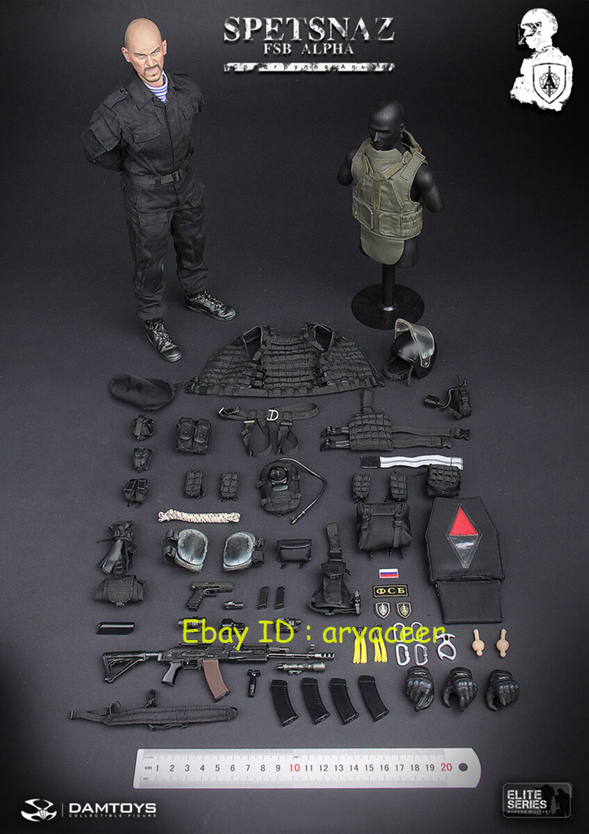 DAMTOYS 78015 1/6 Spetsnaz FSB Alpha Collectible Figure Model In