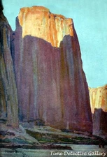 "Spirit Canyon, New Mexico" by Maynard Dixon - American West Art Print