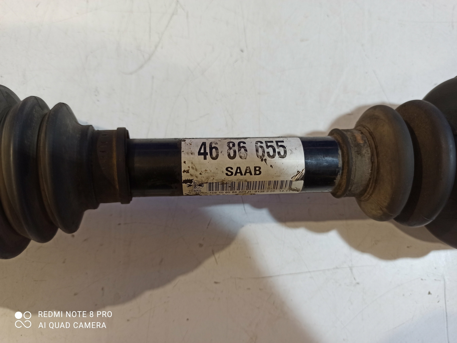 Saab 95 Drive Shaft Front Right 4686655 2.3 T Ys3e 71688s-039 for 