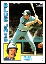 1984 Topps #506 Ernie Whitt Toronto Blue Jays Baseball