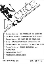 Anubis. Zeitschrift für praktische Magie und Psychonautik. Nr. 2 / April 86