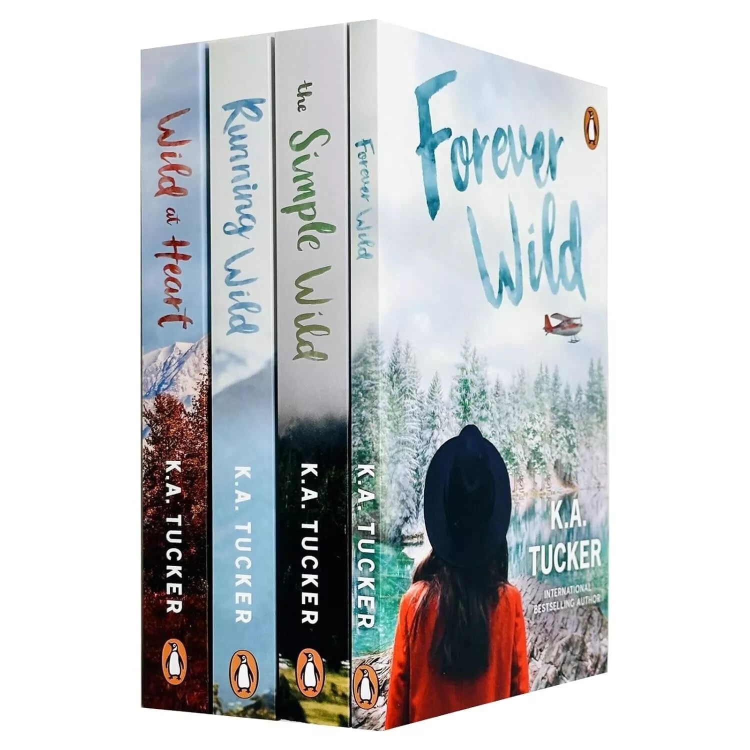 K.a. Tucker Unisex Dark The Simple Wild Series 4 Books Collection Set By (Running Wild) - Image 2