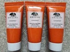 3x Origins Ginzing Glow-Boosting Mask 15mL/0.5oz Each New