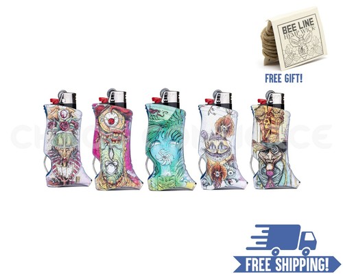 Toker Poker Lighter Sleeve and Tool - Alice in Wonderland Collection - Picture 1 of 11