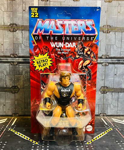 Masters of the Universe Origins WUN-DAR Mattel Creation Exclusive *NEW*