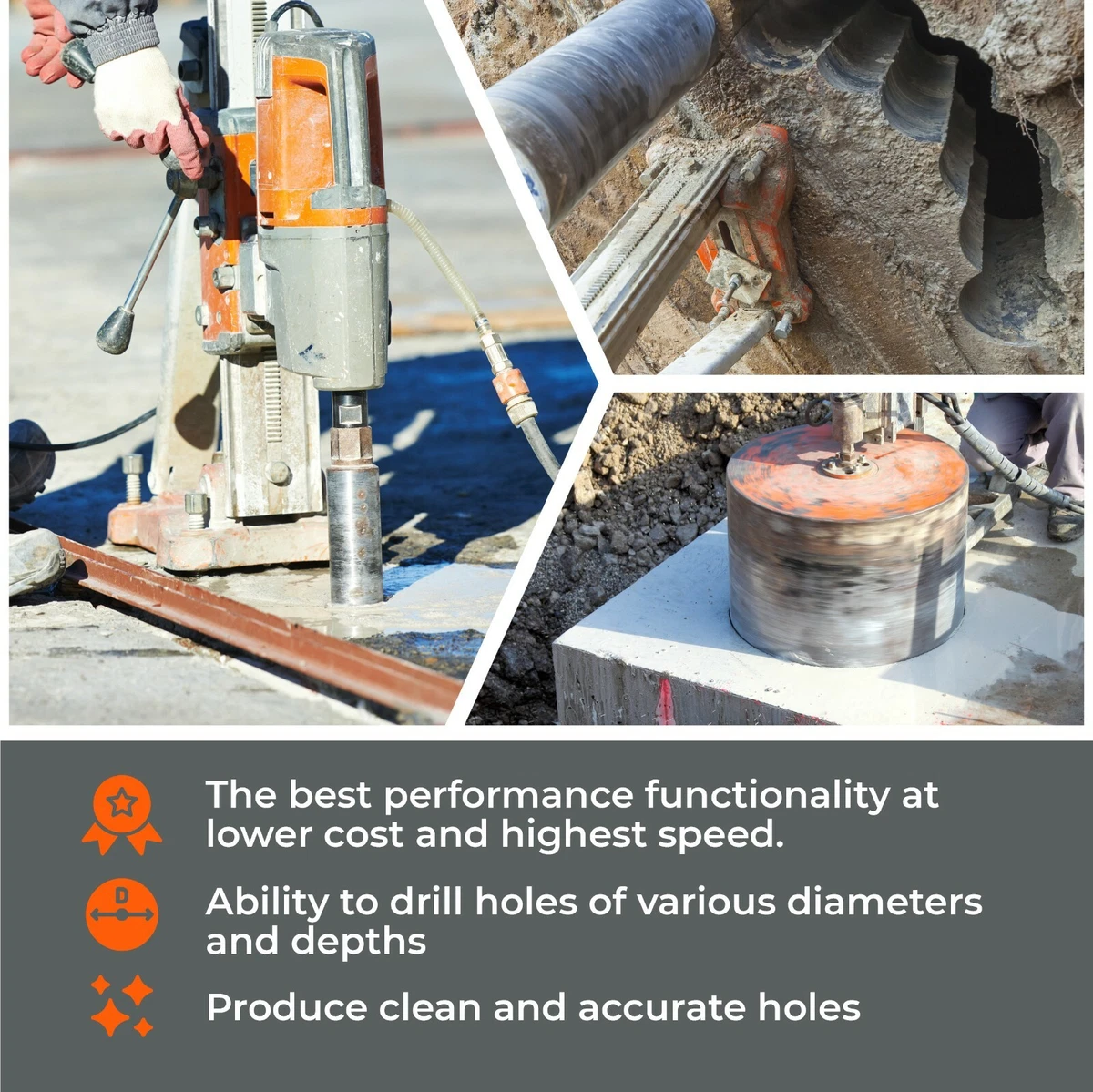 Concrete sale core saw