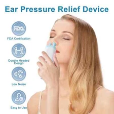 Electric Tinnitus Relief Device Ear Pressure Expander Treat Ringing