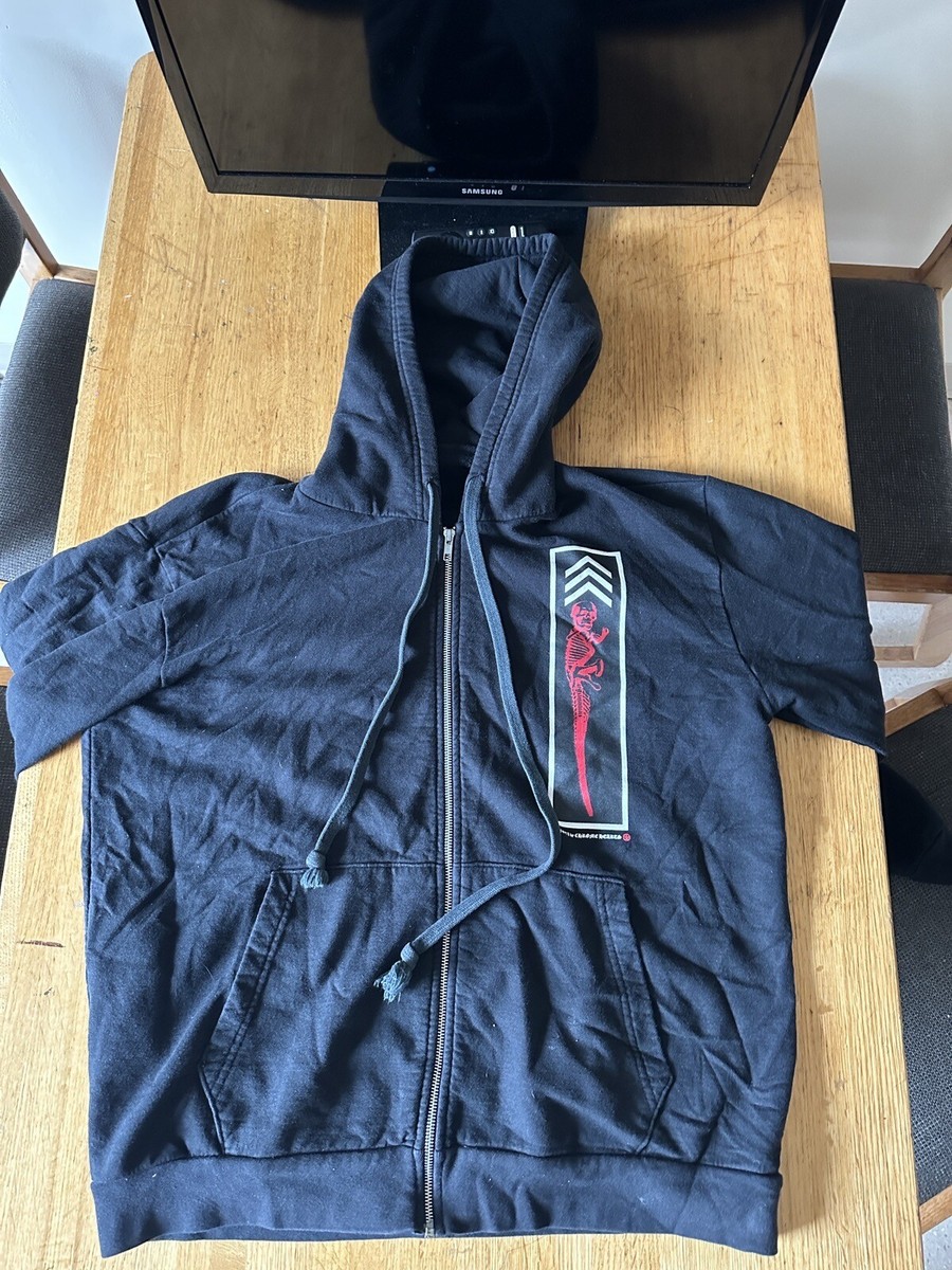Chrome Hearts Foti Jarvis Block Zip Up Hooded Sweatshirt Chrome Hearts Foti Jarvis Block Zip Up Hooded Sweatshirt