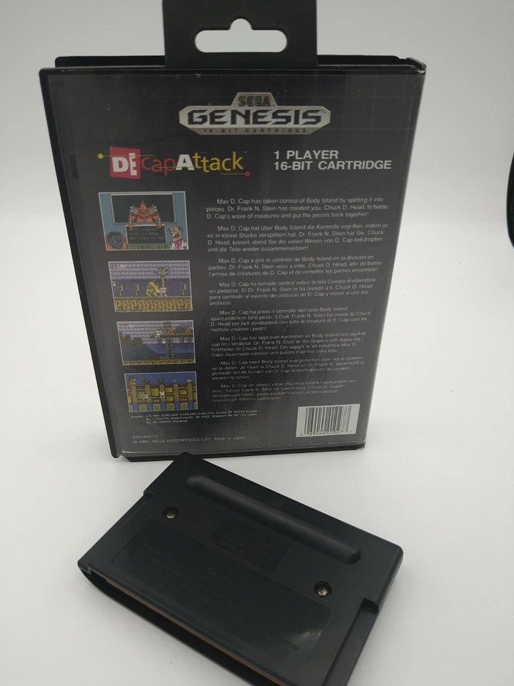 Decapattack (Sega Genesis, 1991) - Image 4 of 4