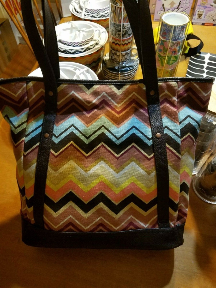 【MISSONI】 Zigzag Medium shoulder bag Missoni Zig Zag Medium tote bag Missoni