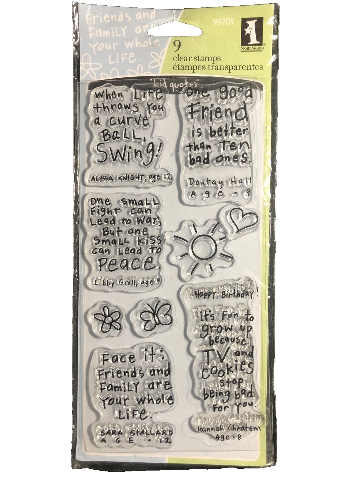 Estampillas de Cruz Inkadinkado Temas mezclados