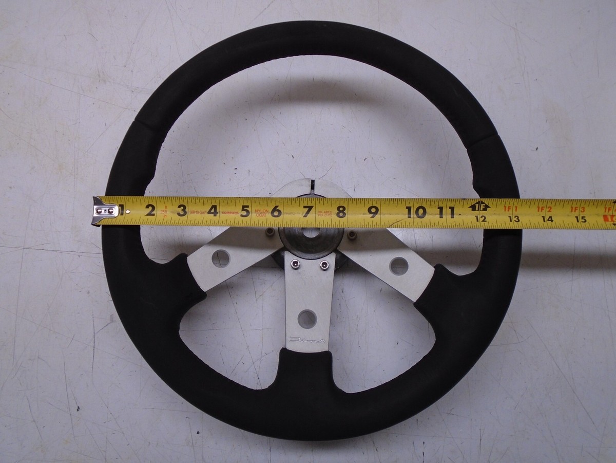 ZZ1 Dino Marine Boat Steering Wheel 3 Spoke 13 1/2