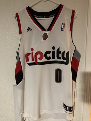rip city jersey white