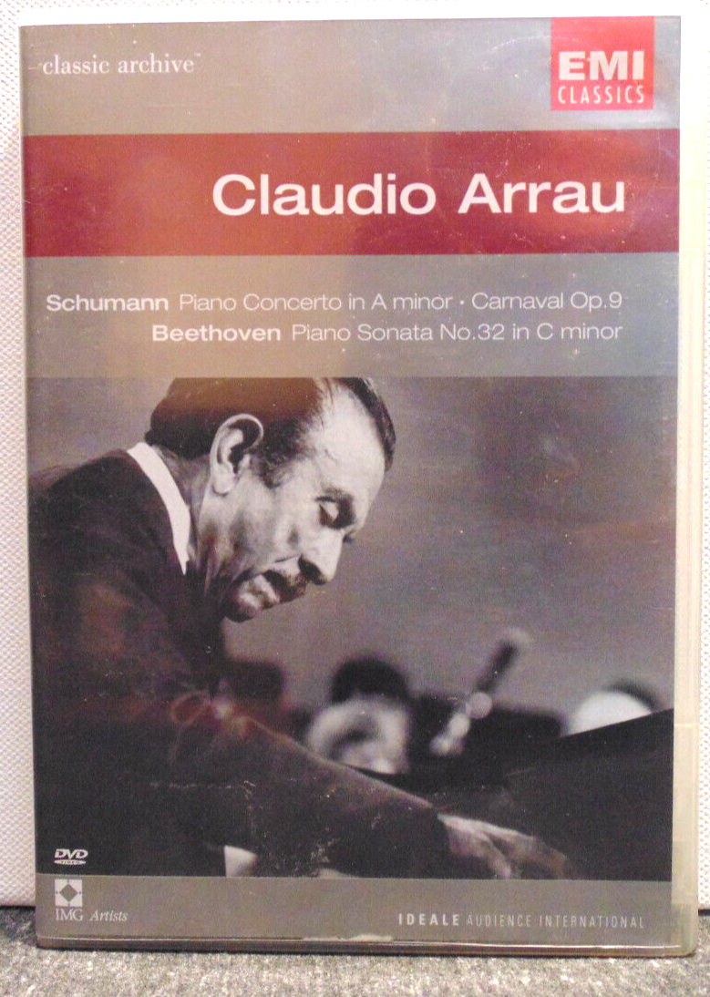 PIANO CONCERTO IN A Minor  CLAUDIO ARRAU -- SEE PHOTOS