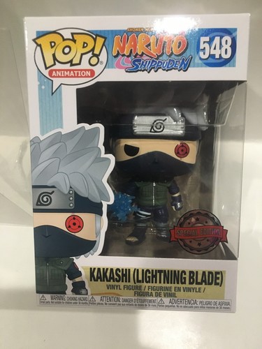Funko Pop! SPECIAL EDITION Naruto Shippuden Kakashi Lightning Blade #548, NEW - Picture 2 of 8