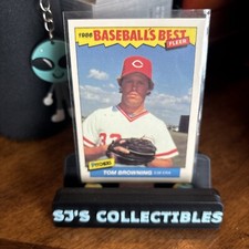 Tom Browning Collectable Baseball trading card.
