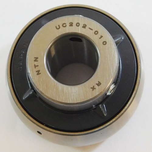 NTN UC202-010D1 0.625" x 1.8504" x 1.2205" Round Ball Insert Bearing - Picture 2 of 4