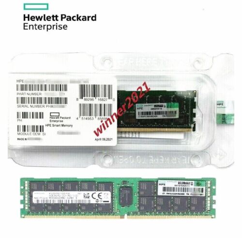NEW P00930-B21 P03053-0A1 HPE 64GB 2Rx4 DDR4 PC4-2933Y GEN10 RDIMM Server Memory - 第 1/4 張圖片