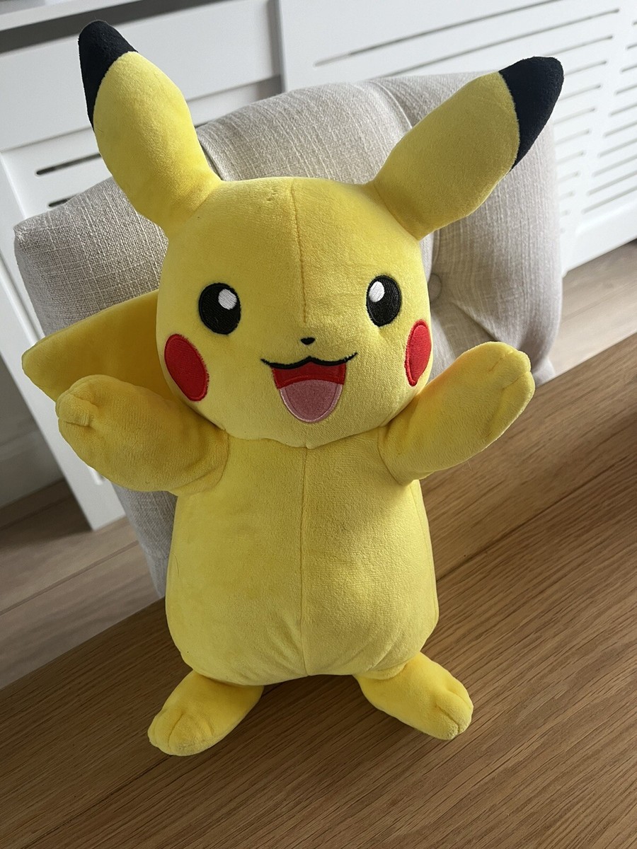 Official Pokemon Wicked Cool Toys WCT Pikachu Plush Soft Toy (untested)