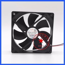 1PCS SJ1225HD1 DC12V 0.19A 2-Wire Silent Cooling Fan
