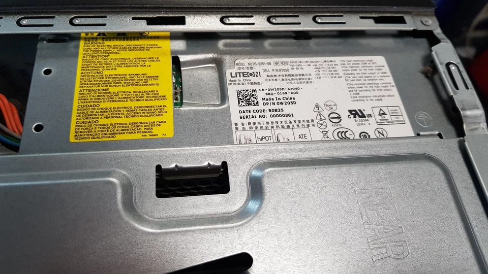 Dell vostro 220s 2.66 Ghz Intel Core 2 Duo E7300 4GB No HDD - Image 2 of 4