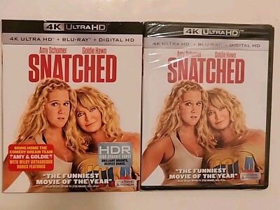 Snatched (4K UHD/Blu-ray) NEW/SEALED! + Slipcover