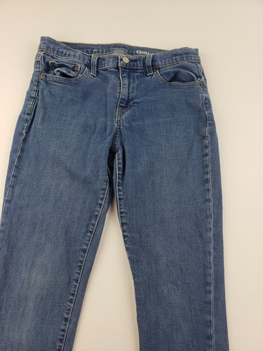 Gap 1969 Skinny Jeans Women's Size 29 Medium Wash Denim Jeans Slim Ankle Tapered - Picture 3 of 11
