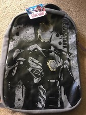 Disney Store Iron Man Large Backpack - Captain America: Civil War Brand New