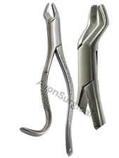 GERMAN EXTRACTING FORCEPS # 10H DENTAL SURGICAL INSTRUMENTS EXTRACTION FORCEPS