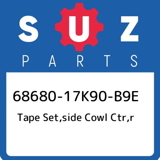 TAPE SET,SIDE COWLING,R (ORA GE,BLACK) *{BODY COLOR:4TX}*